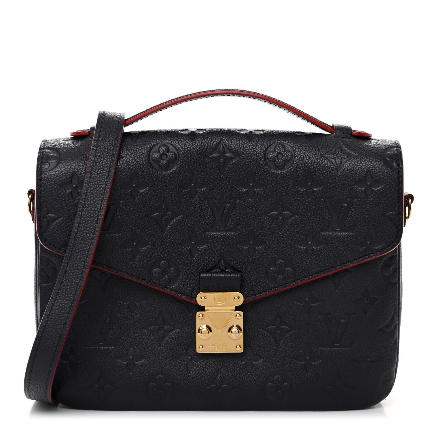 Louis Vuitton Empreinte Pochette Metis Marine Rouge 1 of 9