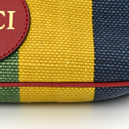Gucci Canvas Marley Stripe Script Logo Gucci 100 Belt Bag Multicolor 13 of 13