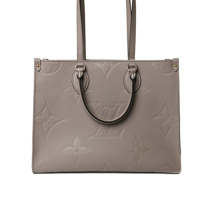 Louis Vuitton Empreinte Monogram Giant Onthego MM Tourterelle 7 of 12