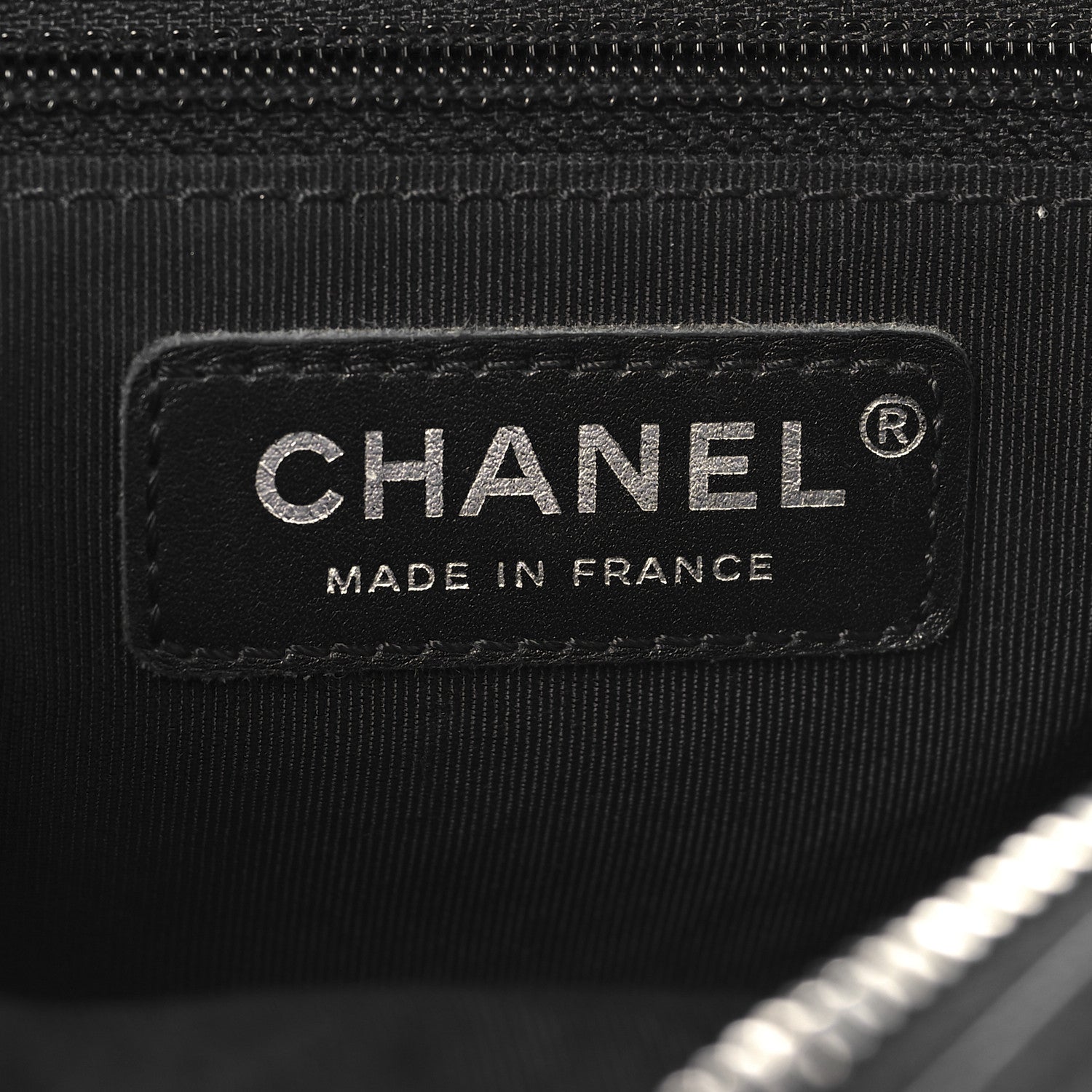 Chanel Grained Calfskin Quilted Medium Casual Rock Flap Black 6 of 10