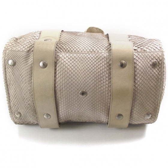 Python Silverado Tote Ivory