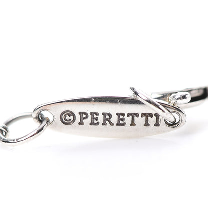 Tiffany Sterling Silver Diamond .05ct Elsa Peretti Diamonds by the Yard Pendant Necklace 6 of 8