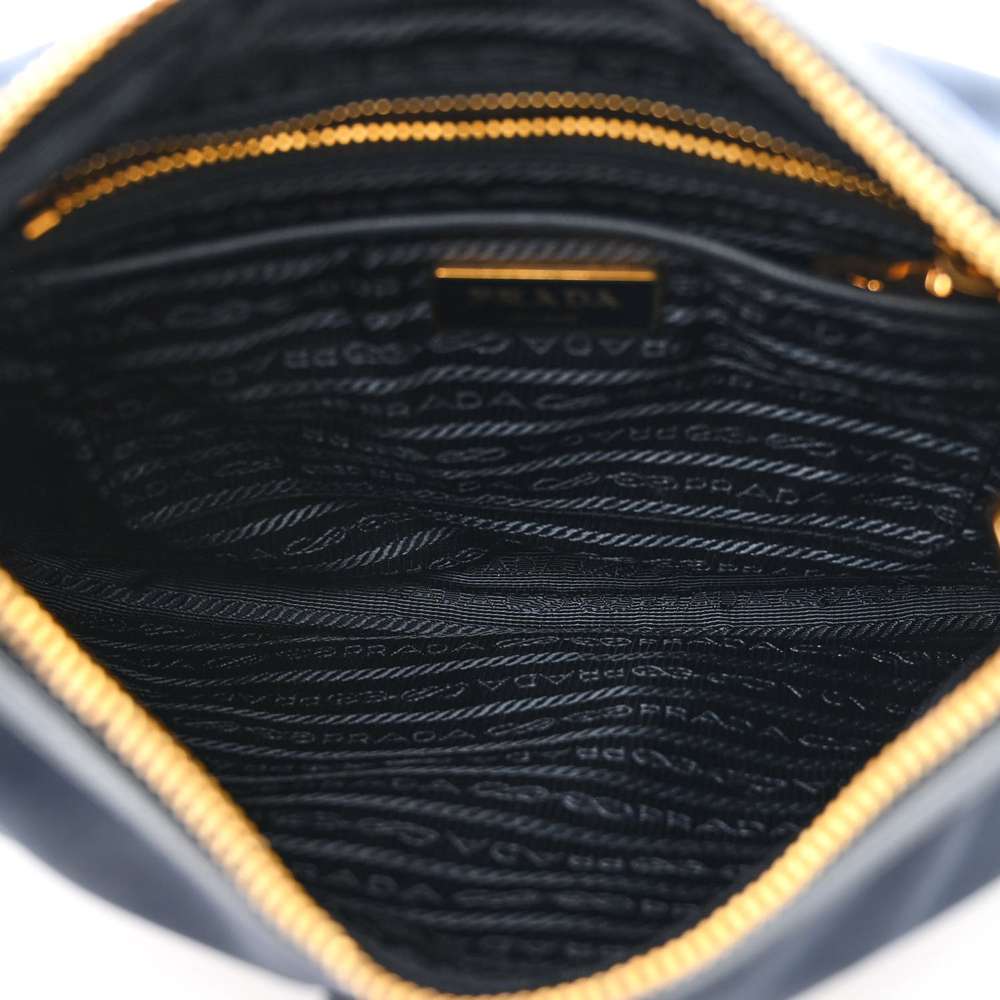 Vela Nylon Saffiano Crossbody Navy