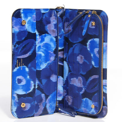 Louis Vuitton Monogram Articles de Voyage Ikat Insolite Wallet Grand Blue 5 of 7