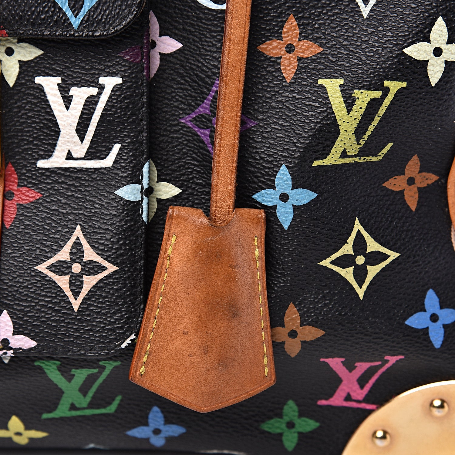 Louis Vuitton Monogram Multicolor Speedy 30 Black 12 of 18
