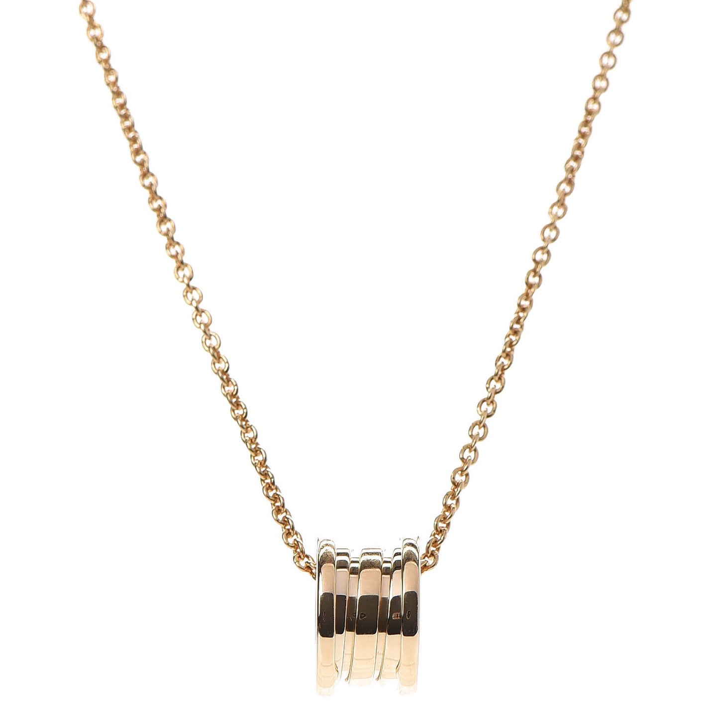 18K Yellow Gold B.Zero1 Pendant Necklace
