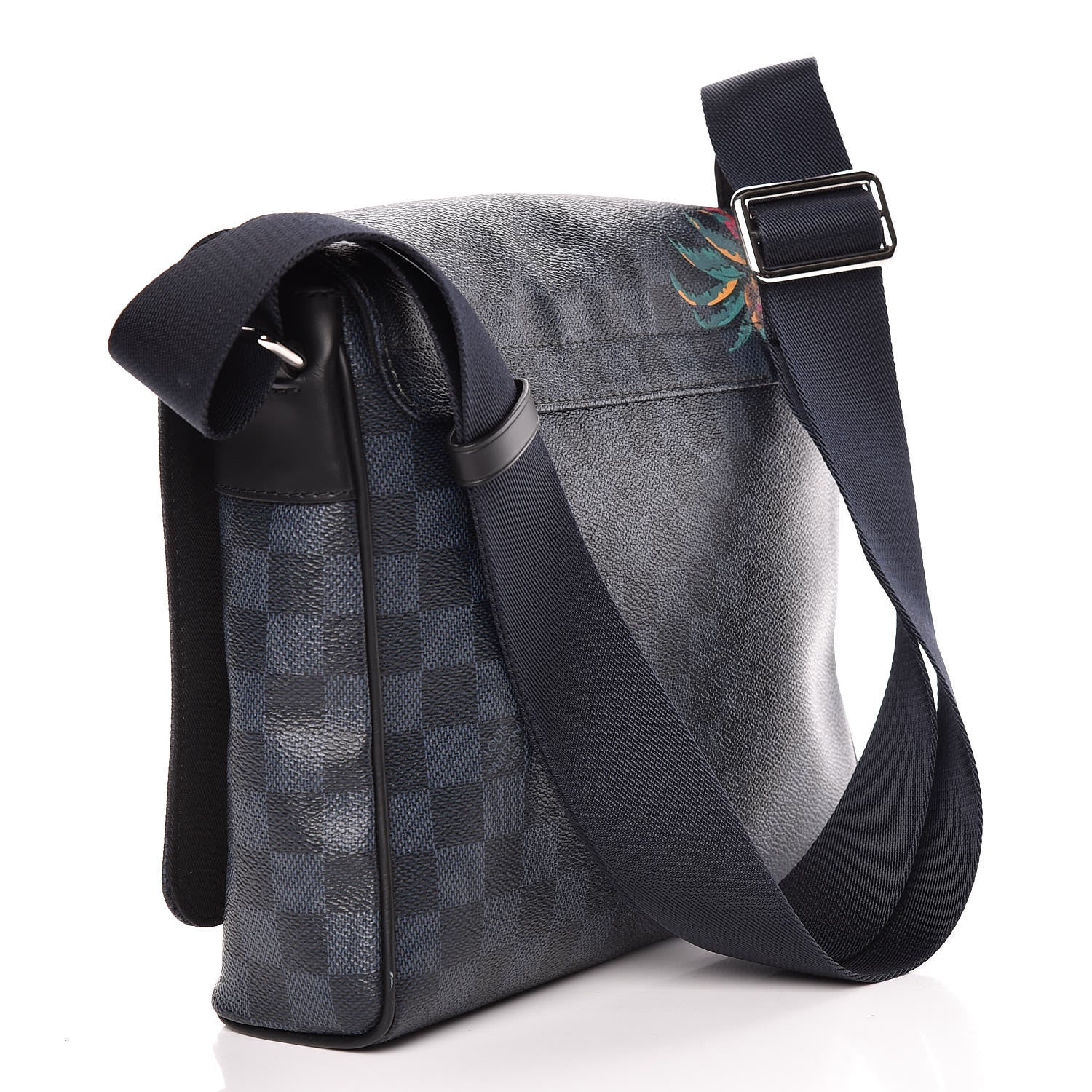 Louis Vuitton Damier Cobalt Jungle District PM 3 of 11