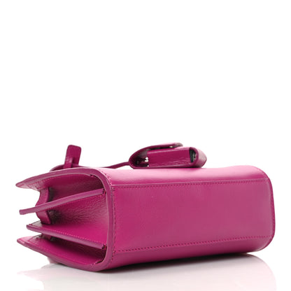 Saint Laurent Calfskin Toy Sac De Jour Electric Pink 4 of 8