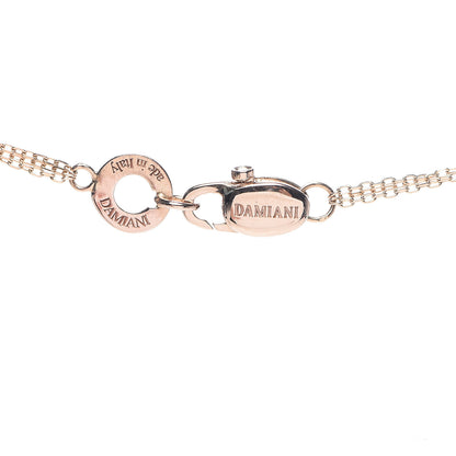 Damiani 18K Pink Gold Diamond Sophia Loren Pendant Necklace 5 of 7