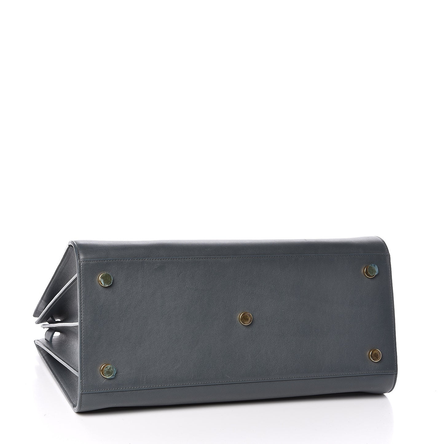 Calfskin Sac De Jour Carryall Fog