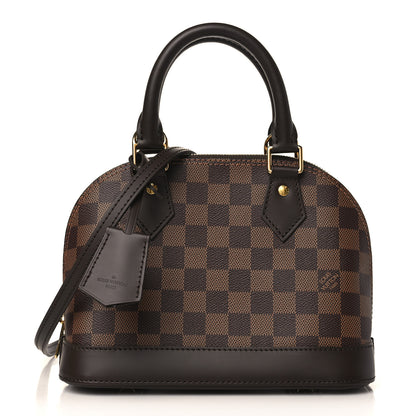 Louis Vuitton Damier Ebene Alma BB 1 of 9