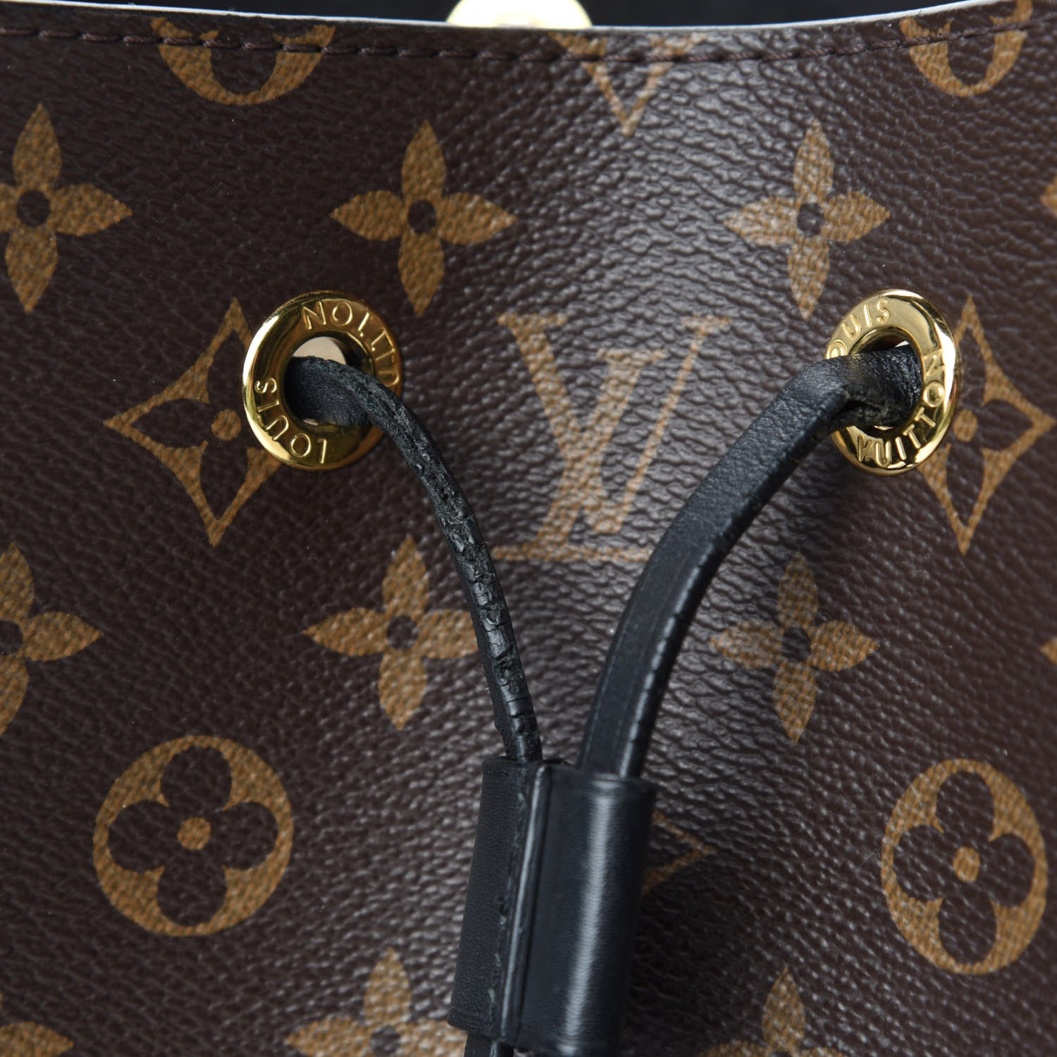 Louis Vuitton Monogram Neonoe MM Black 8 of 14