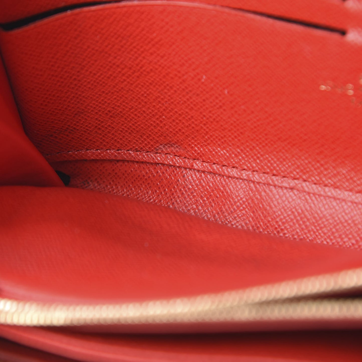 Monogram Zippy Wallet Coquelicot