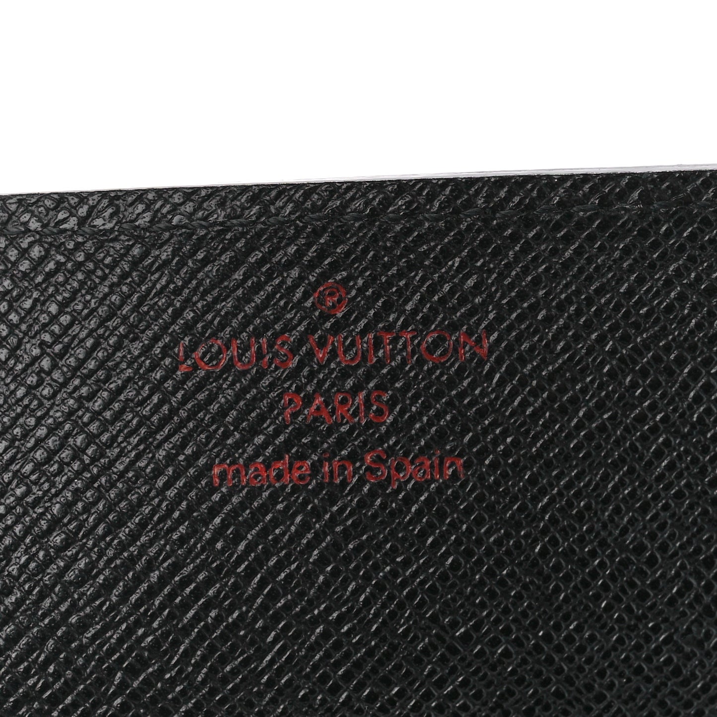 Epi Enveloppe Carte De Visite Black