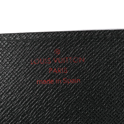 Louis Vuitton Epi Enveloppe Carte De Visite Black 7 of 11