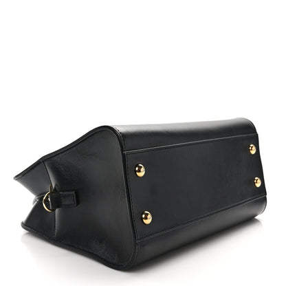 Saint Laurent SAINT LAURENT Calfskin Monogram Baby Cabas Black 4 of 13