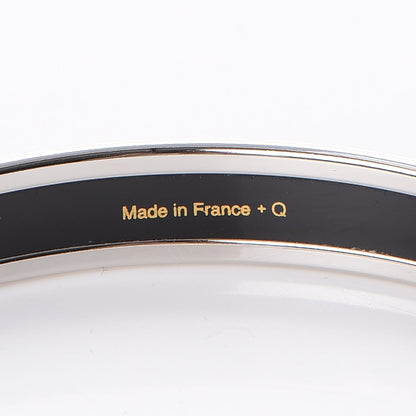 Hermes Enamel Printed Narrow Brazil Bracelet 62 5 of 6