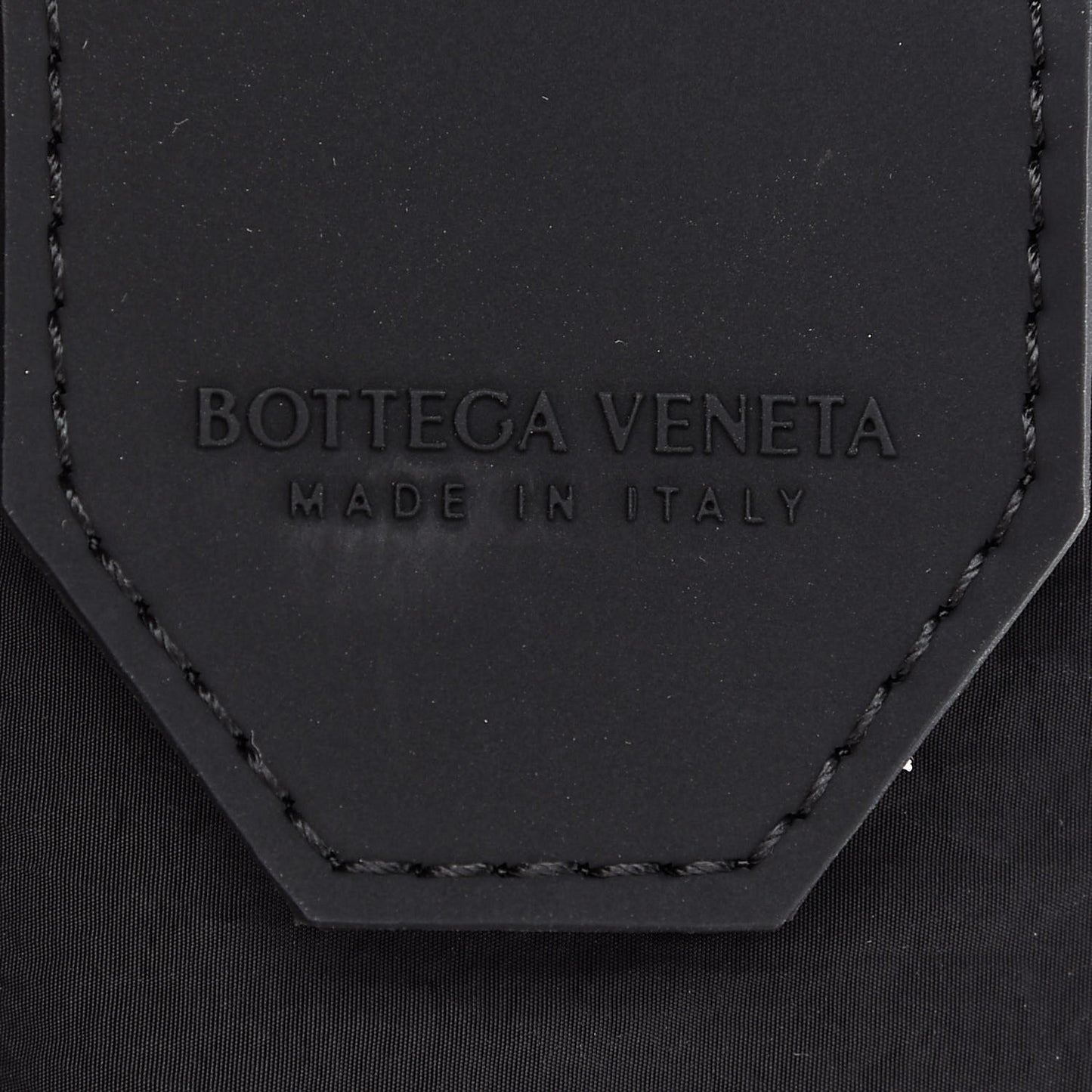 Paper Calfskin Intrecciato Cassette Belt Bag Black