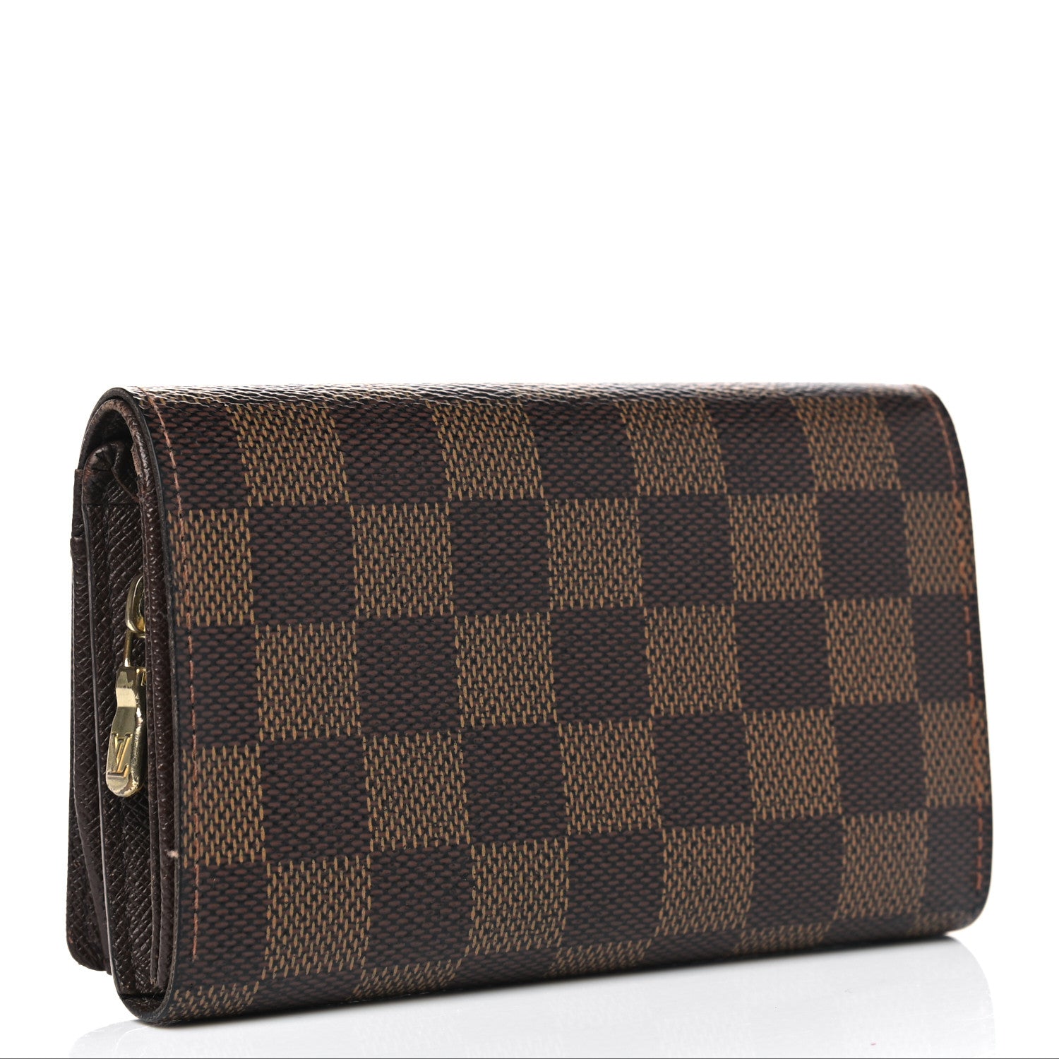 Louis Vuitton Damier Ebene Porte-Monnaie Billets Tresor Wallet 2 of 10