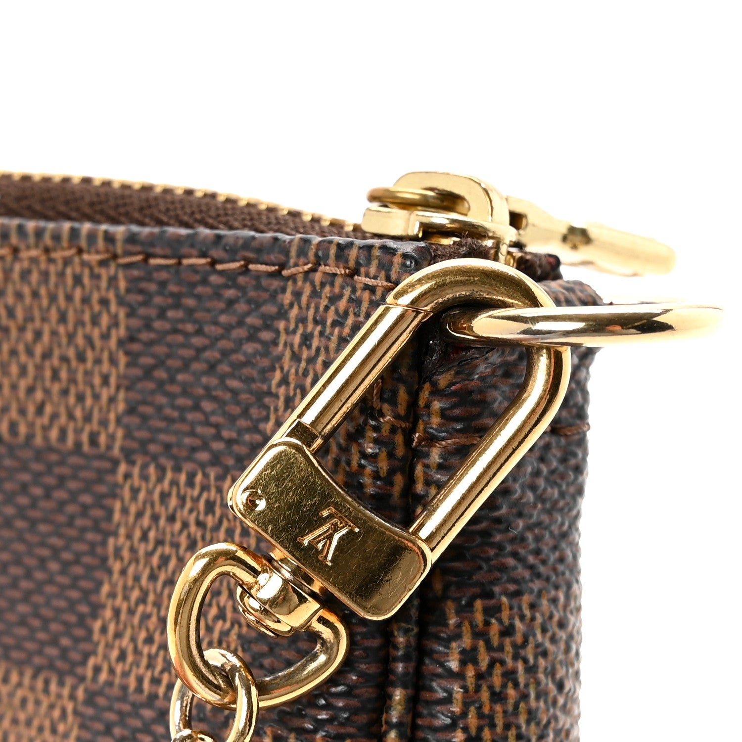 Louis Vuitton Damier Ebene Mini Pochette Accessories 9 of 9