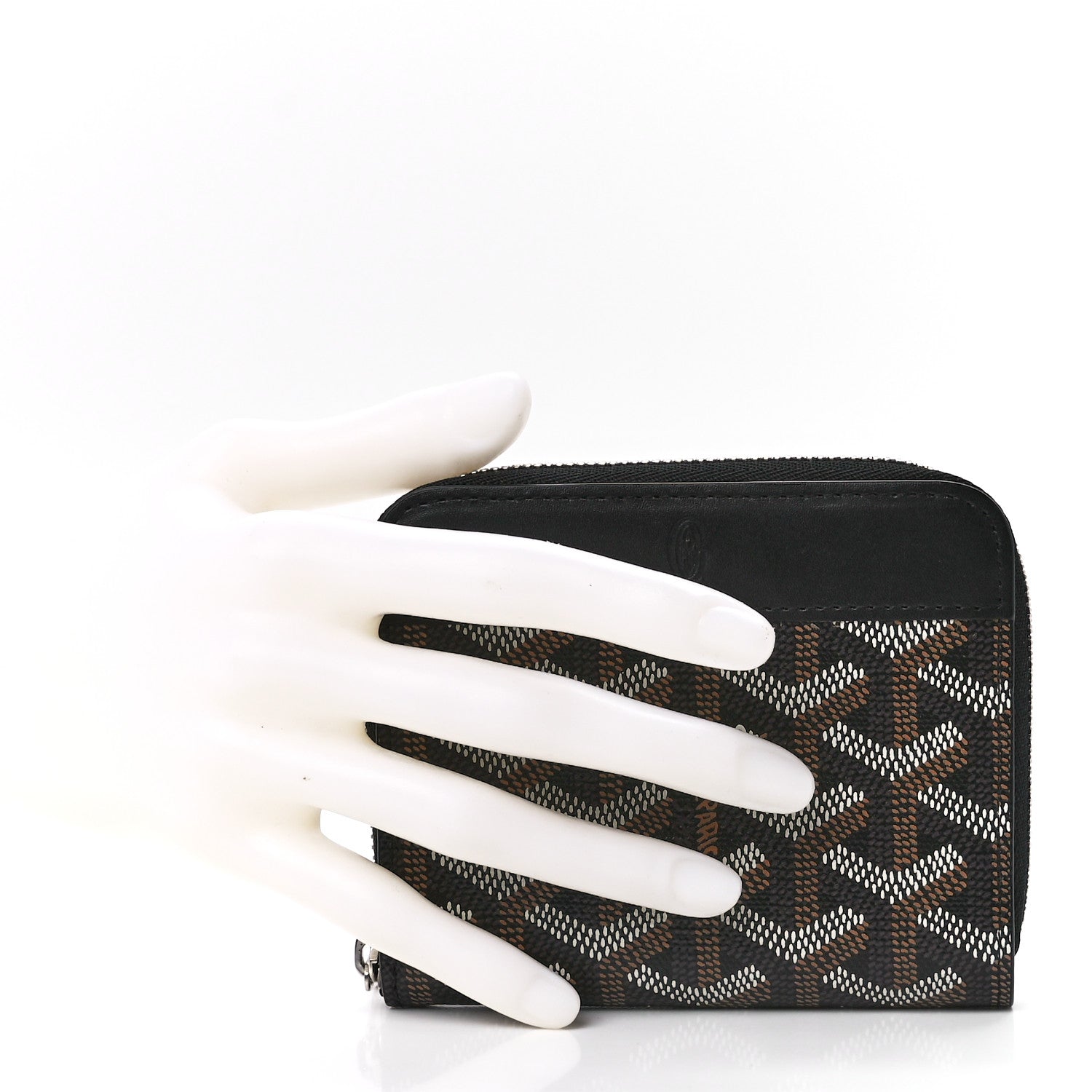Goyard Goyardine Matignon PM Wallet Black 2 of 11