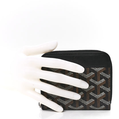 Goyard Goyardine Matignon PM Wallet Black 2 of 11
