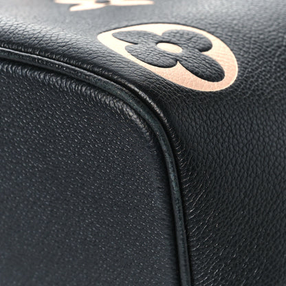 Louis Vuitton Empreinte Monogram Giant Neonoe MM Black Beige 9 of 10