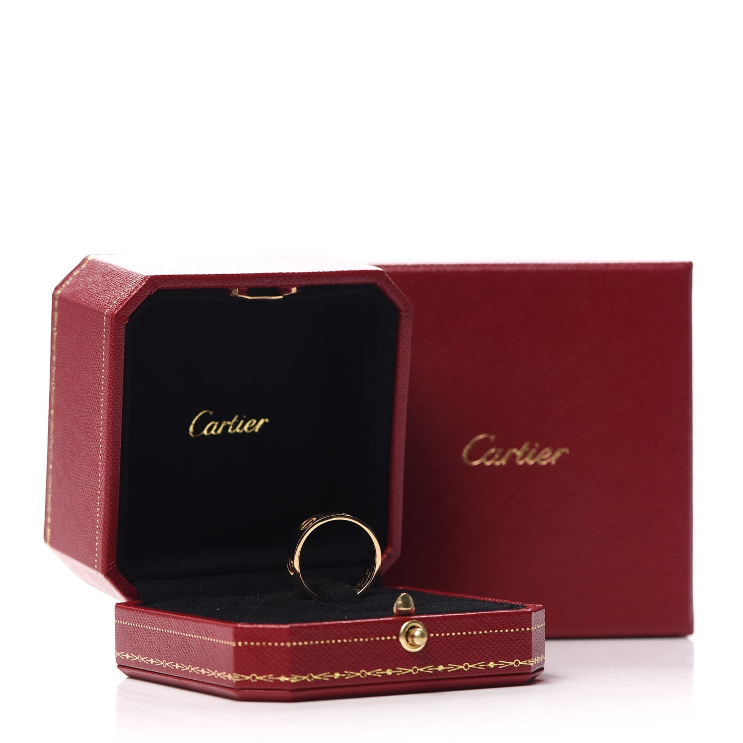 18K Yellow Gold 5.5mm LOVE Ring 54 6.75
