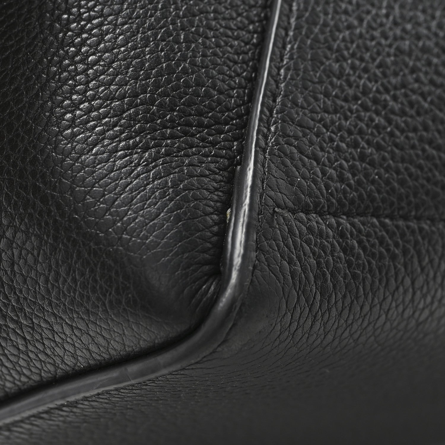 Celine Soft Grained Calfskin Sangle Bucket Bag Black 10 of 10