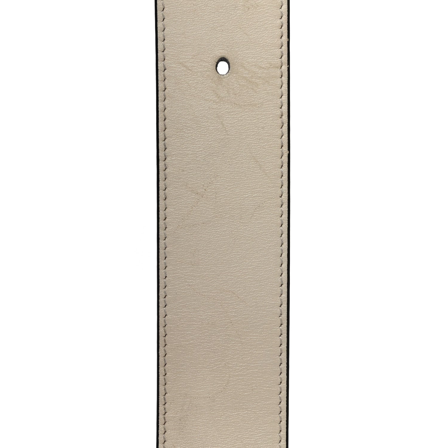 Gucci Calfskin Double G 40mm Belt 85 34 Mystic White 9 of 12