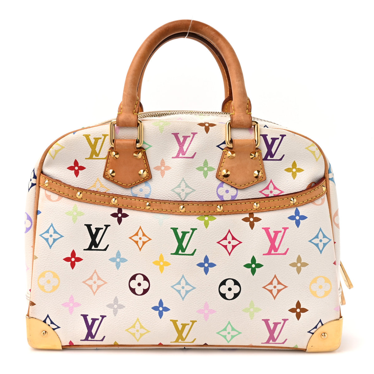Monogram Multicolor Trouville White