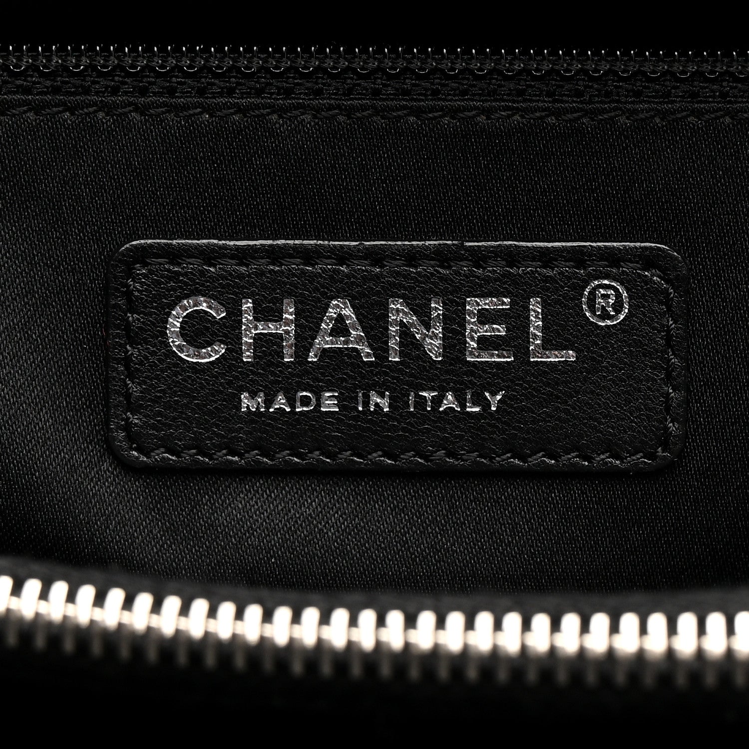 Chanel Caviar Quilted Grand Shopping Tote GST Black 7 of 12