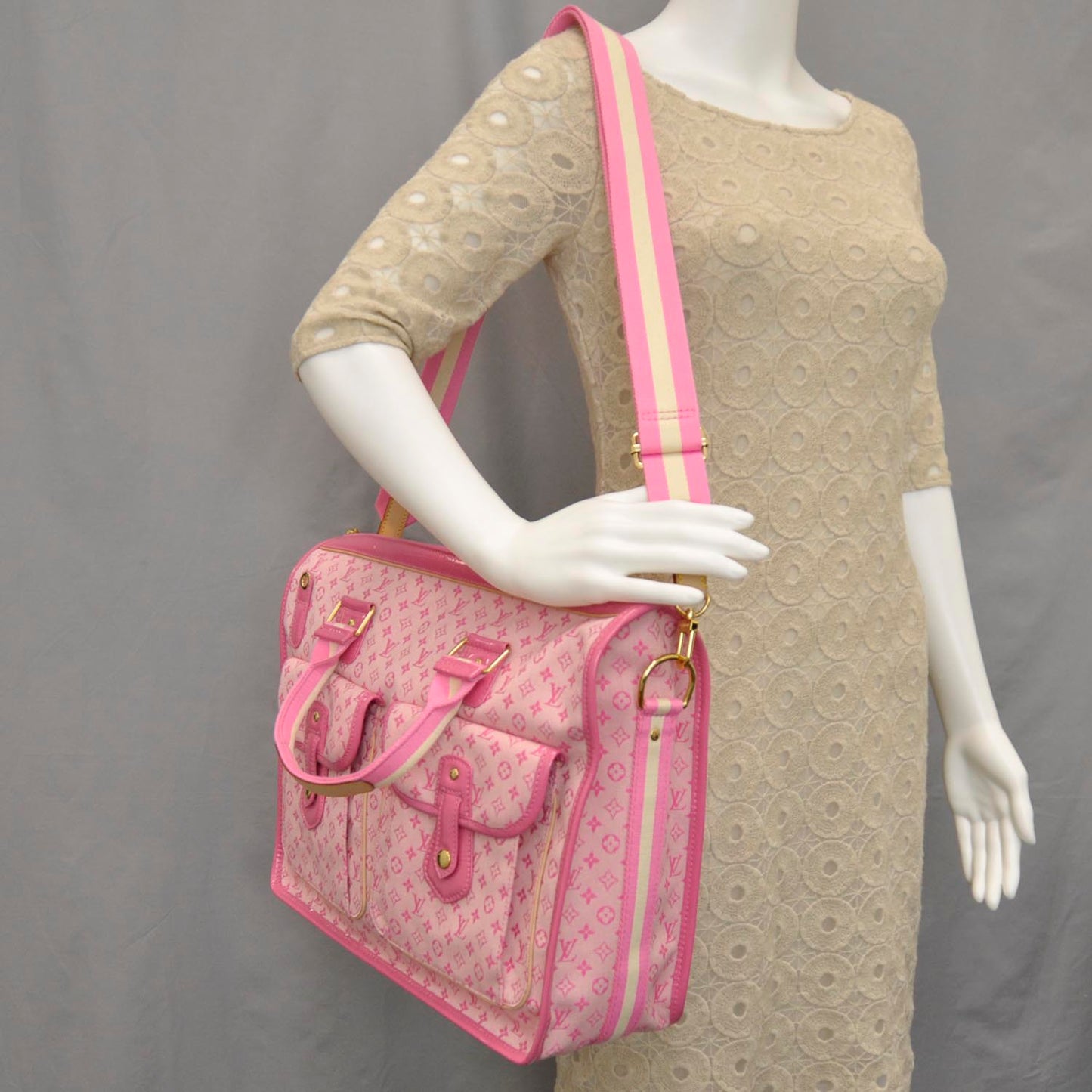 Mini Monogram Mary Kate 48H Pink