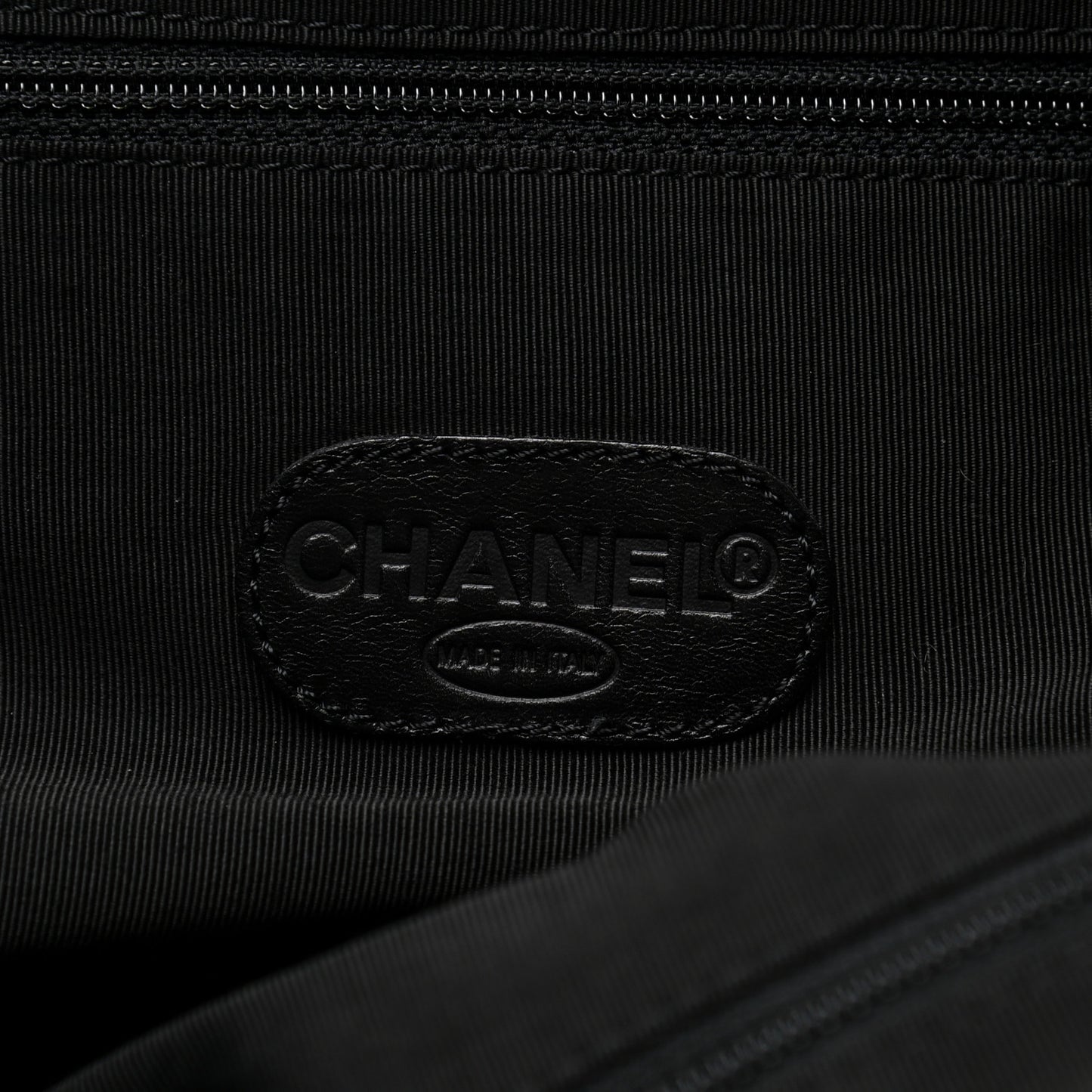 Calfskin Duffel Bag Black