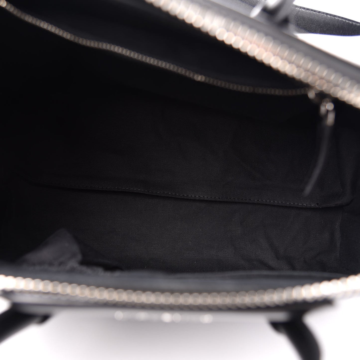 Shiny Lord Calfskin Medium Antigona Black