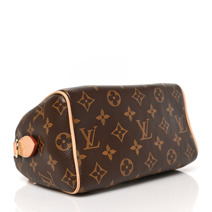 Louis Vuitton Monogram Speedy Bandouliere 20 Black 4 of 8