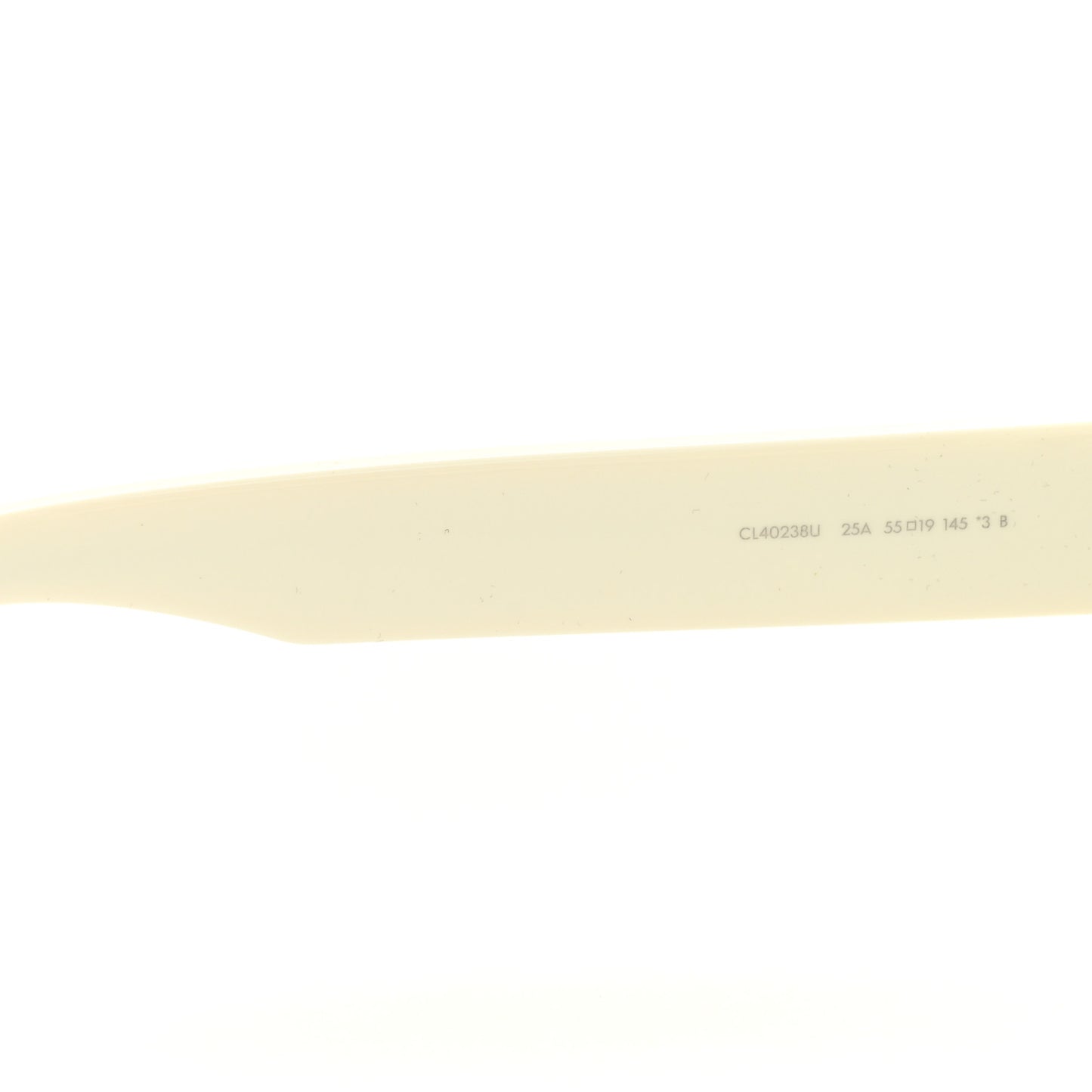 Acetate Triomphe 01 Sunglasses CL 40238U White