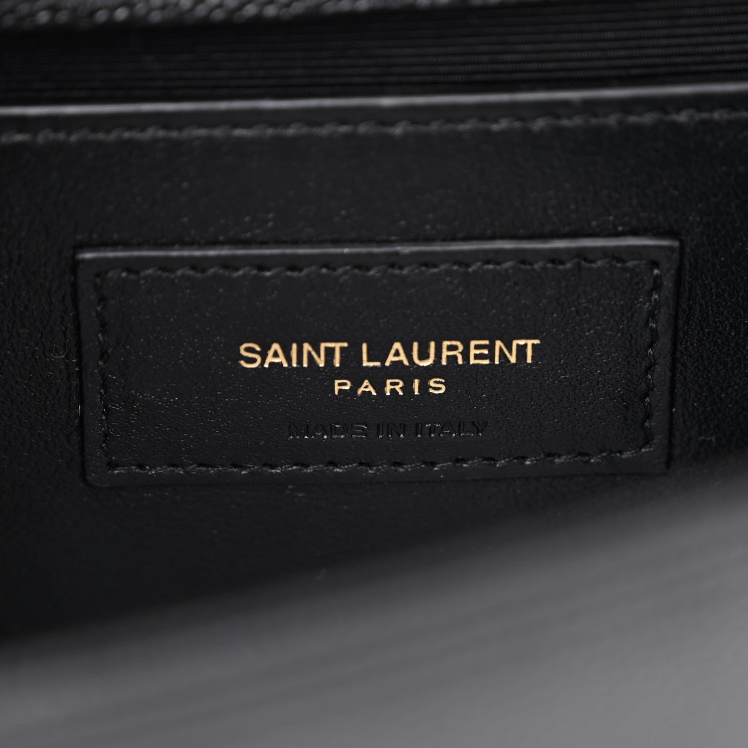 Saint Laurent Grain De Poudre Small Monogram Kate Satchel Black 6 of 9