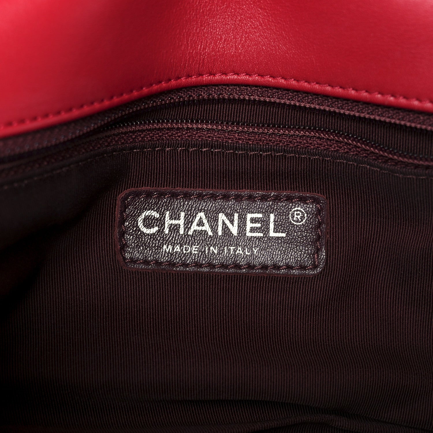 Chanel Caviar Lambskin Quilted Bi Coco Flap Red 6 of 12