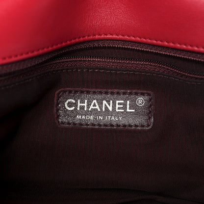 Chanel Caviar Lambskin Quilted Bi Coco Flap Red 6 of 12