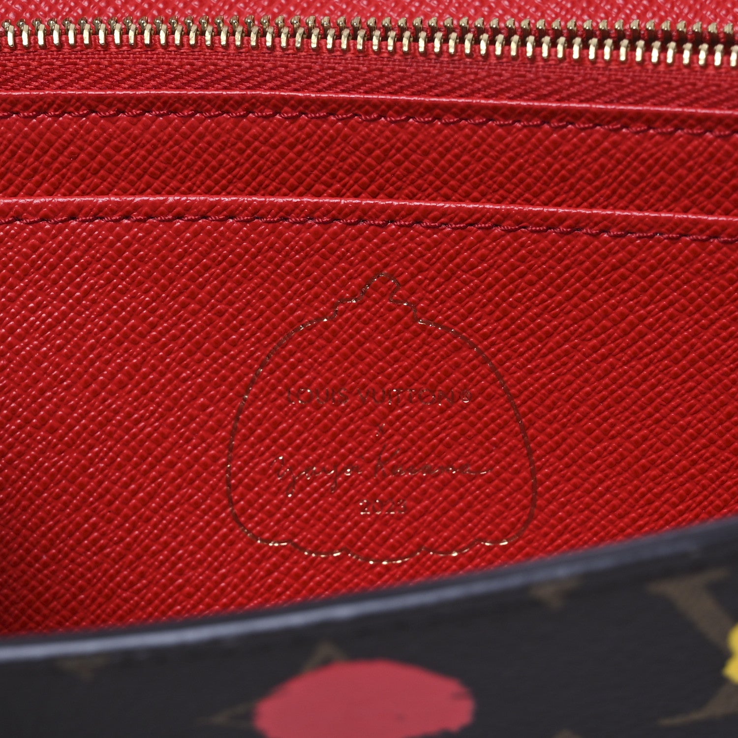 Louis Vuitton X YK Monogram Sarah Wallet 8 of 10