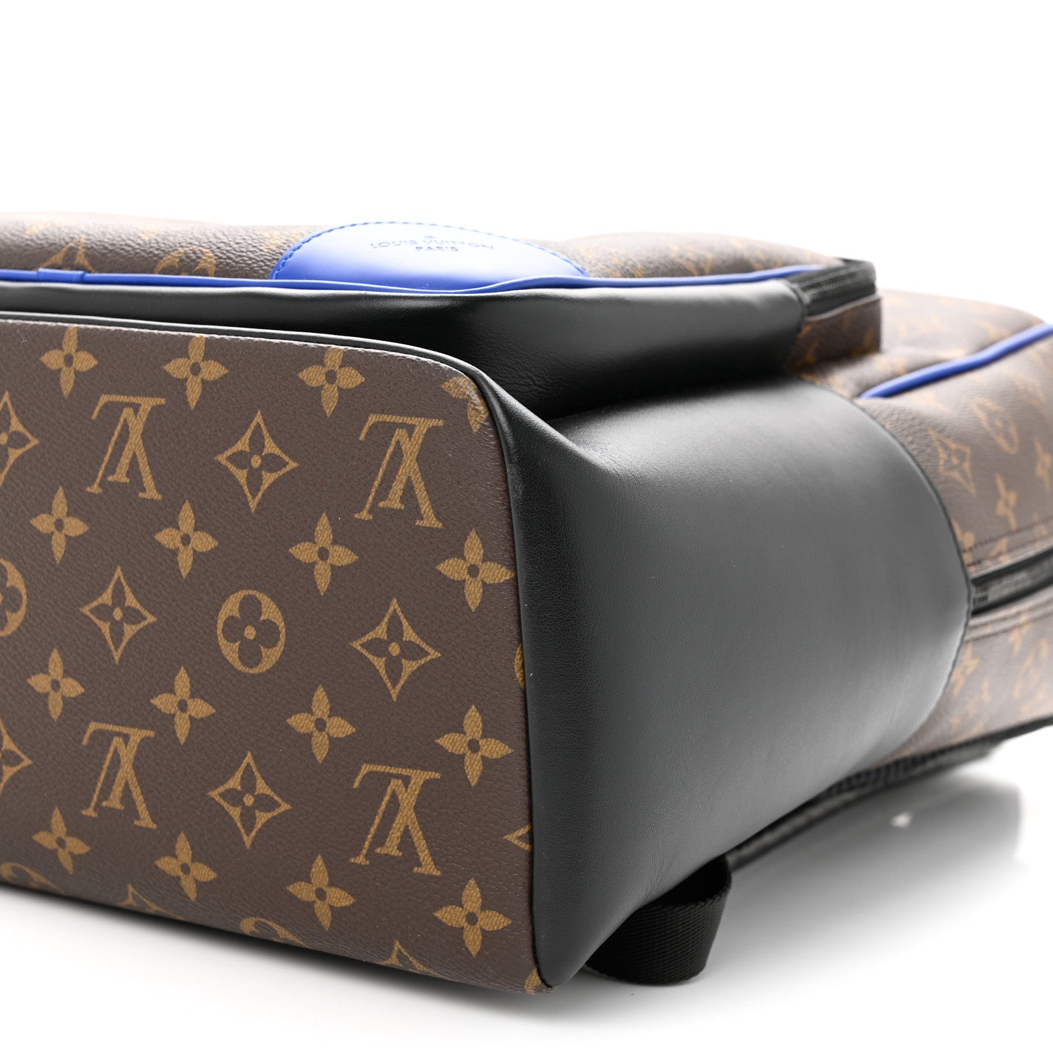 Louis Vuitton Monogram Macassar Dean Backpack Blue 9 of 9