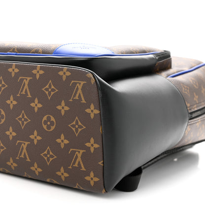 Louis Vuitton Monogram Macassar Dean Backpack Blue 9 of 9