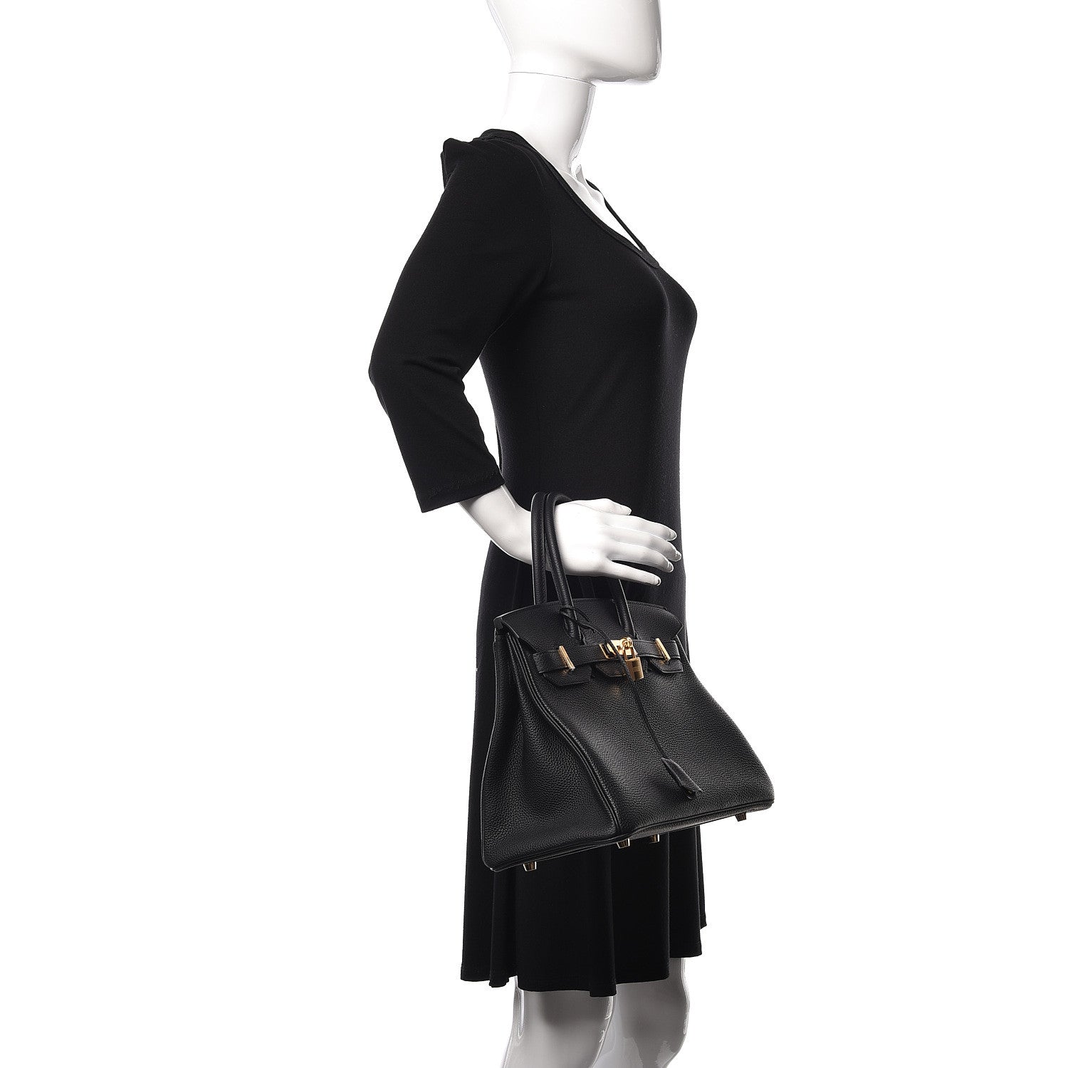 Hermes Togo Birkin 30 Black 2 of 32