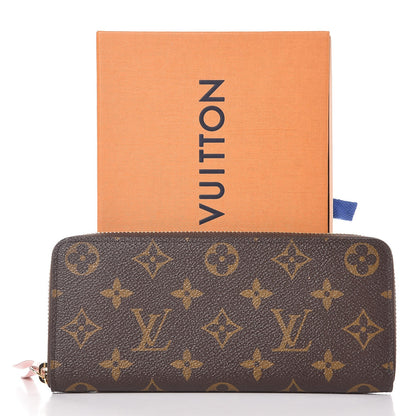 Louis Vuitton Monogram Clemence Wallet Rose Ballerine 8 of 8