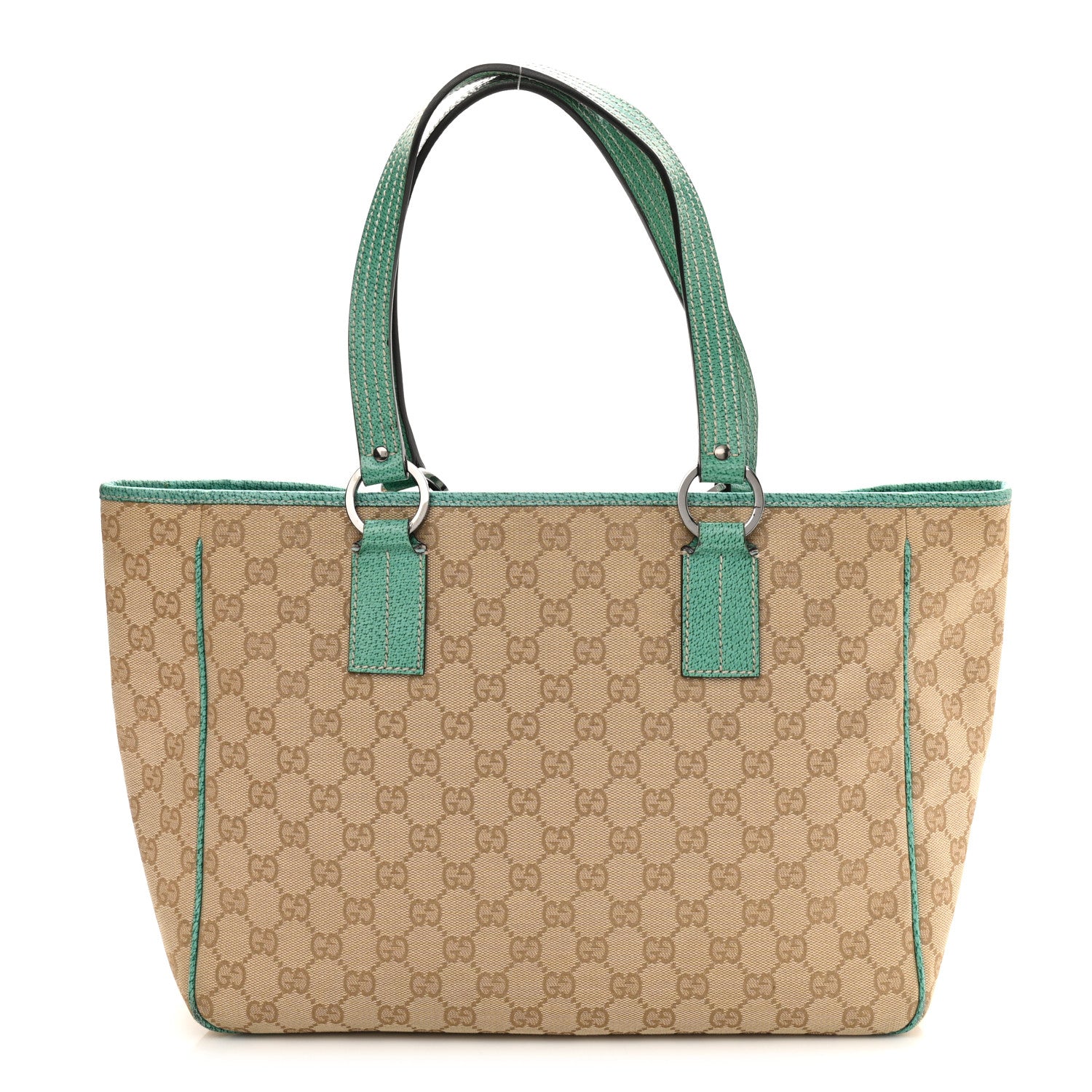 Gucci Monogram Shoulder Bag Turquoise 1 of 12