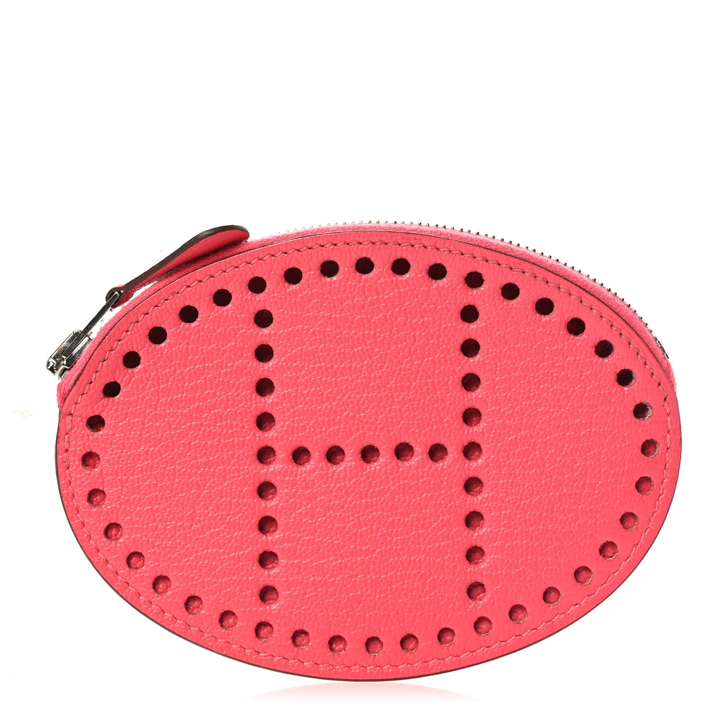 Chevre Mysore Evelyne Coin Purse Rose Lipstick