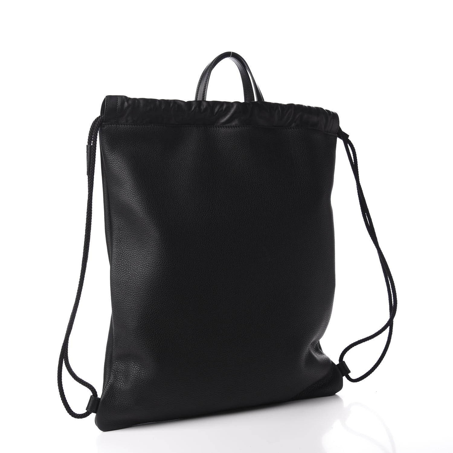 Gucci Calfskin Coco Capitan Logo Drawstring Backpack Black 2 of 9