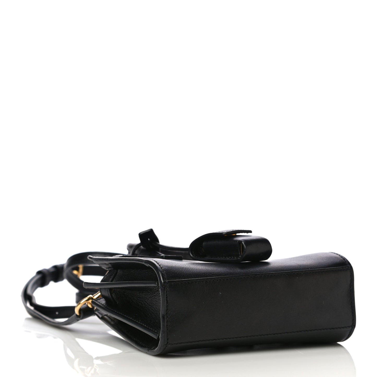 Calfskin Toy Sac De Jour Black