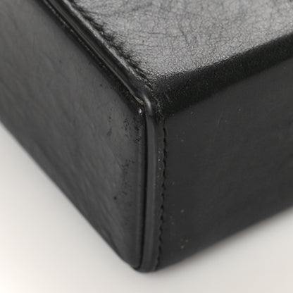Christian Dior Crackled Lambskin 30 Montaigne Box Bag Black 7 of 11